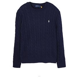 Ralph Lauren Jersey de algodón de ochos Azul Azul