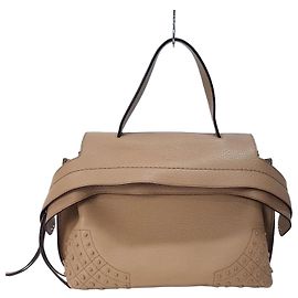 Tod's Saco Tote Wave Bag e Saco de Ombro Rosa
