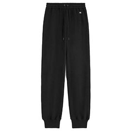 Céline Pantalones Jogger de Felpa de Algodón Blanco