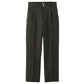 Jacquemus CROISIERE Pants Dark Grey Linen Brown