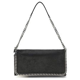Stella Mc Cartney Sac à épaule en polyester noir Noir