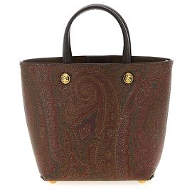 Etro Multicolor Cotton Tote Bag Multiple colors