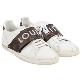 Louis Vuitton Velcro Sneakers White White