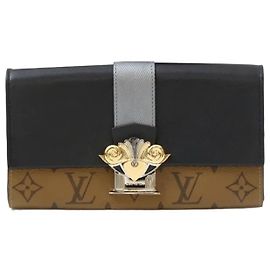 Louis Vuitton Carteira Longa em Canvas Reverse Monogram Multicor