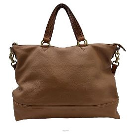 Mulberry Bolsa Two-Way em couro castanho Marrom