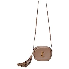 Autre Marque Borsa a Tracolla Mini Blogger con Nappine Marrone