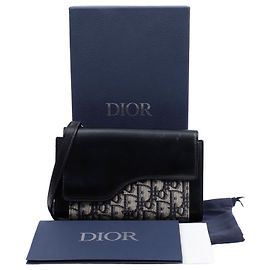 Dior Borsa a Tracolla Saddle Messenger Marrone