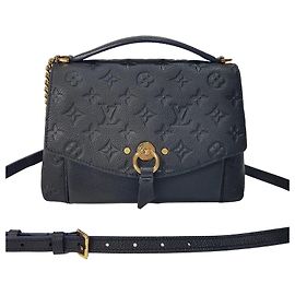 Louis Vuitton Monogram Canvas BB Preto Couro Preto