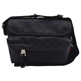 Gucci Borsa a tracolla Nexus Medium Black Messenger Nero