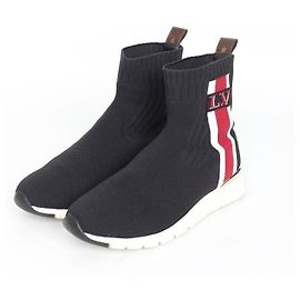 Louis Vuitton Aftergame Strick-Sneaker Braun