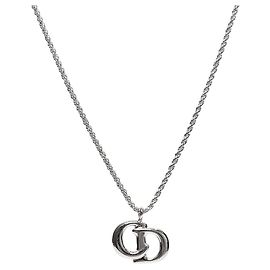 Collar Dior plata Plata