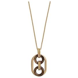 Hermès Collana da Donna Pendente Eurydice Large Model Marrone