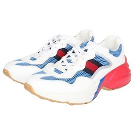 Gucci Mesh Web Laiton Sneaker Braun