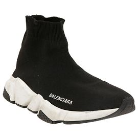 Balenciaga Speedrunner Sneakers Black White Weiß