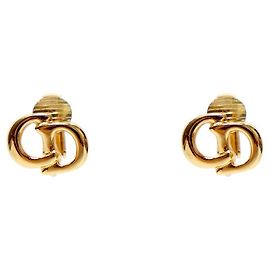 Dior Gold Earrings Golden