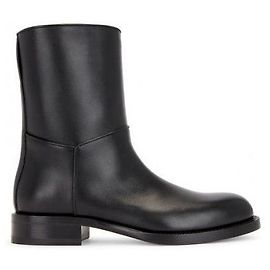 The Row Nobilis Ankle Boots Black Leather Black