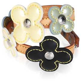 Louis Vuitton Vernis Leather Flower Wrap Bracelet Other