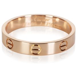Cartier Rose Gold Small Model Love Ring Other