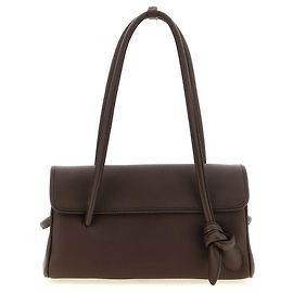 Jacquemus Borsa a tracolla in vitello marrone Marrone
