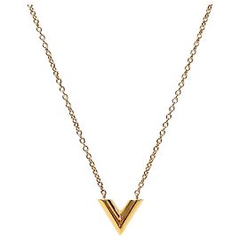 Louis Vuitton Collana Essential Gold D'oro
