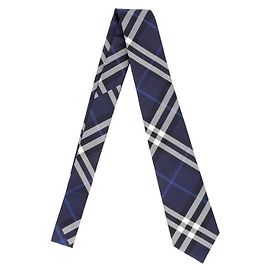 Cravatta in seta Burberry Check Multicolore