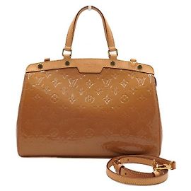 Louis Vuitton Bolsa de mão e de ombro Monogram Vernis Brea MM Multicor
