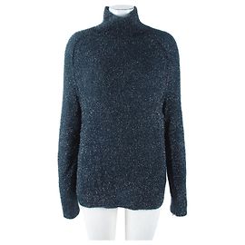 Top de malha de manga comprida Acne Studios Verde
