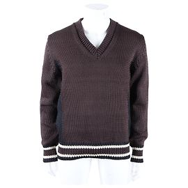 Jersey de cuello en V Louis Vuitton Multicolor