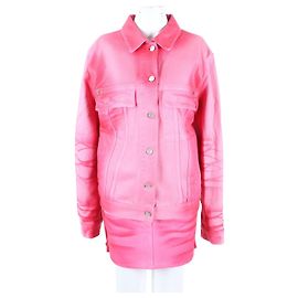 Givenchy Denim Two-Piece Pink Pink