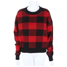 Dior Strickpullover Rot Schwarz Rot