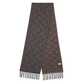 Cachecol com monograma Salvatore Ferragamo Multicor