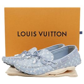 Louis Vuitton Driving Loafers Size Brown