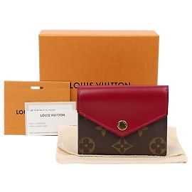 Louis Vuitton Cartera de Canvas Monogram en Fuchsia Multicolor