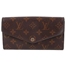 Louis Vuitton Cartera Larga Sarah para Mujer Monogram Multicolor