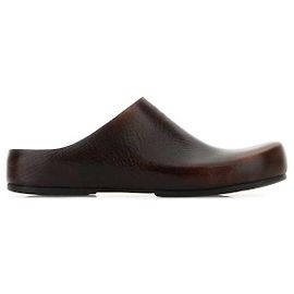 Miu Miu Leather Mule Brown