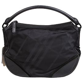 Burberry Bolsa de Ombro Hobo Check Multicor