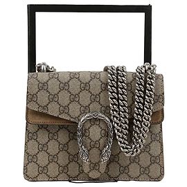 Gucci Borsa a tracolla Dionysus Mini Marrone