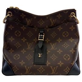 Louis Vuitton Borsa a spalla Monogram Odeon PM Marrone