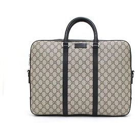 Gucci Pasta com acabamento preto Marrom