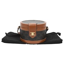 Céline Borsa Tambourine Medium Tan Marrone