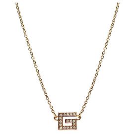 Collier Givenchy Cubic G Doré Doré
