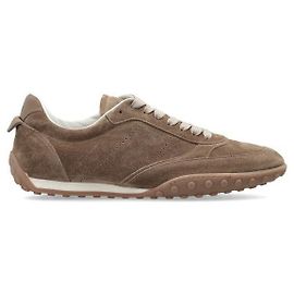 Tod's Sapatilhas de pele e camurça Marrom