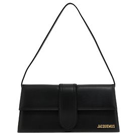 Jacquemus Black Cowhide Shoulder Bag Black