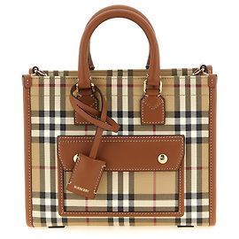 Burberry Sac cabas en polyéthylène beige Beige