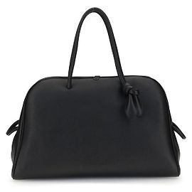 Jacquemus  mala Bos Taurus em couro de bezerro preto Preto
