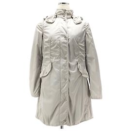 Moncler Azalea langer Windbreaker Schwarz