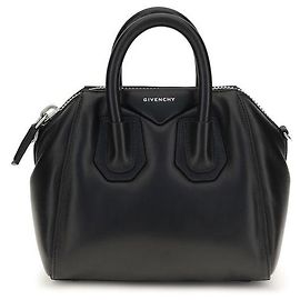 Givenchy Black Lamb Ovis Aries Handbag Black