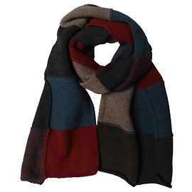 Dolce & Gabbana Lenço de malha patchwork multicolor Multicor