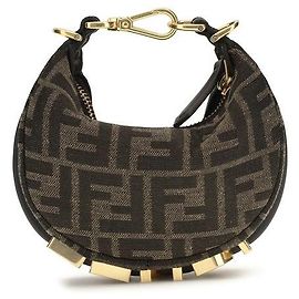 Fendi Brown Polyamide Shoulder Bag Brown