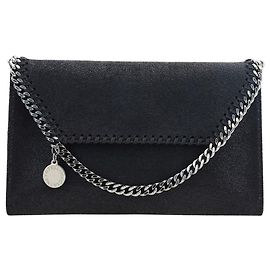 Stella Mc Cartney Black Polyester Shoulder Bag Black